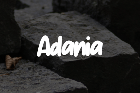 Adania Typeface Review: Elevating Digital Brand Identity