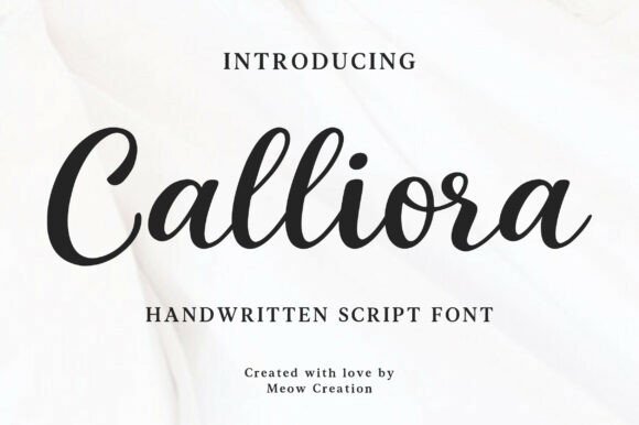 Calliora: The Elegant Script Font for Scroll-Stopping Marketing