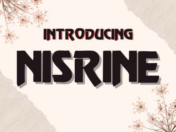 Discover the Unique Charm of Nisrine Font