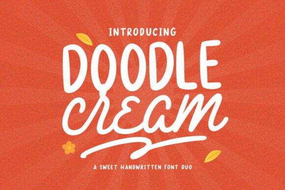 Doodle Cream: A Creative Font for Authentic Brand Identity