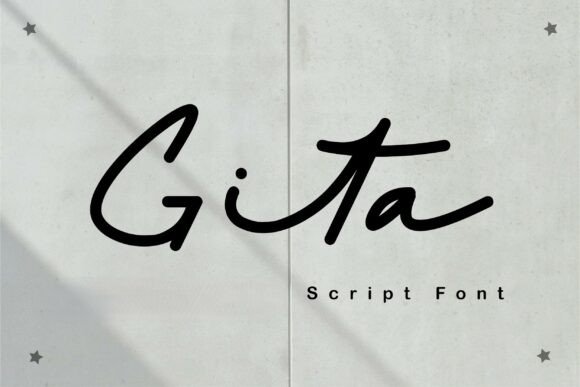 Gita Font for Campaign Creativity