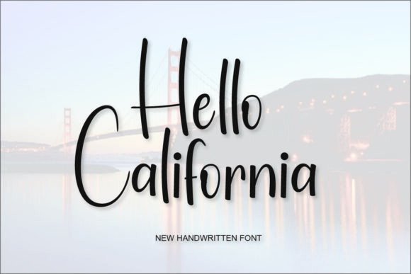Hello California: The Handwritten Typeface for Boutique Branding