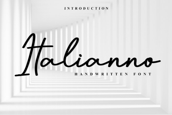 Italianno: The Friendly Script Font for Polished Small Business Branding