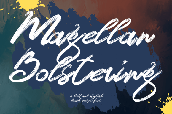 Magellan Bolstering: The Handwritten Font for Authentic Brand Identity