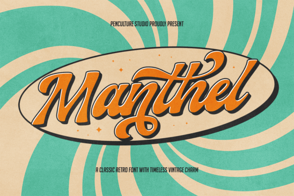 Manthel: A Retro Script Font Review for Modern Branding