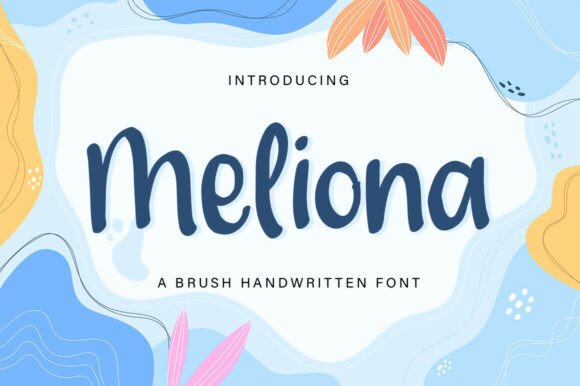 Meliona: The Script Typeface for Scroll-Stopping Brand Content