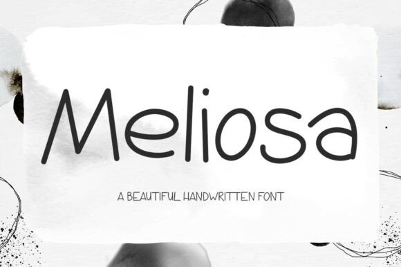 Meliosa: The Handwritten Typeface for Editorial Balance