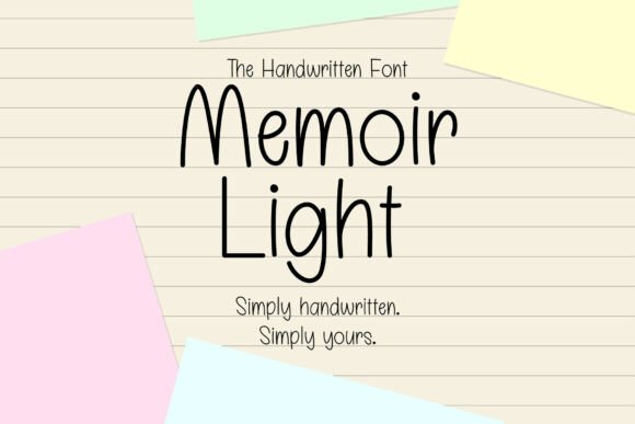 Memoir Light: The Typeface for Intimate Campaign Storytelling