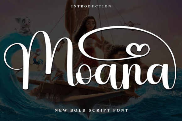 Moana Font for Web Design and Brand Identity
