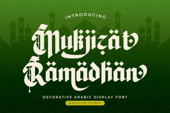 Mukjizat Ramadhan: A Calligraphic Font for Campaign Impact