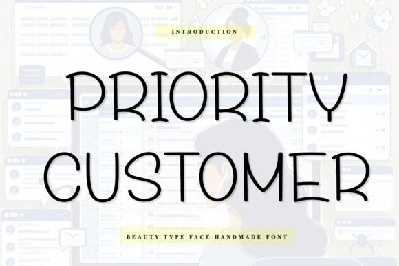 Priority Customer: A Graceful Script Font for Modern Brand Identity