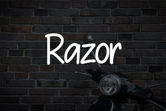 Razor Typeface: The Bold Script for High-Impact Craft Designs