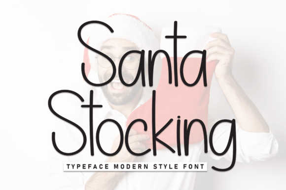 Santa Stocking: A Handwritten Typeface for Warm Digital Branding