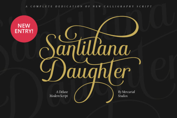 Santillana Daughter Typeface Review for Boutique Branding