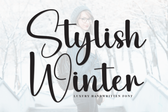 Stylish Winter Typeface: Elevate Your Brand Identity
