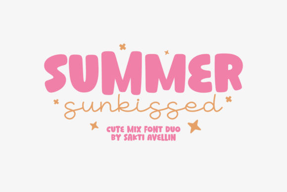 Summer Sunkissed: A Playful Font for Handmade Creations
