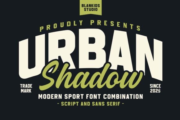 Urban Shadow: A Modern Sans Serif for High-Impact Campaign Design