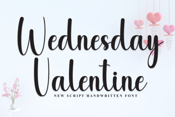 Wednesday Valentine: The Script Typeface for Scroll-Stopping Visuals