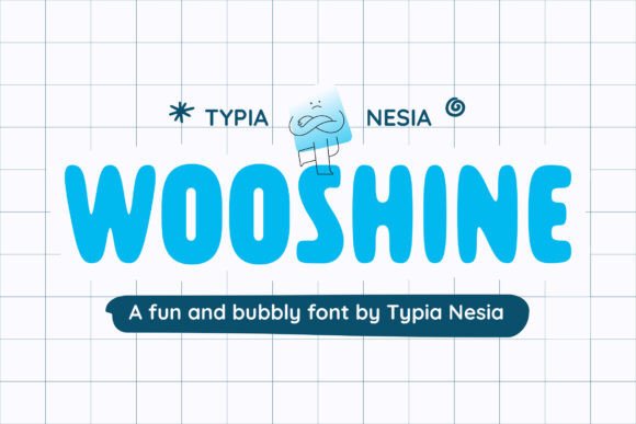 Wooshine Typeface: A Playful Script Amp for Modern Editorial Design