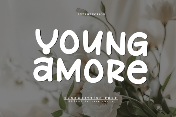 Young Amore: A Handwritten Font for Authentic Brand Identity