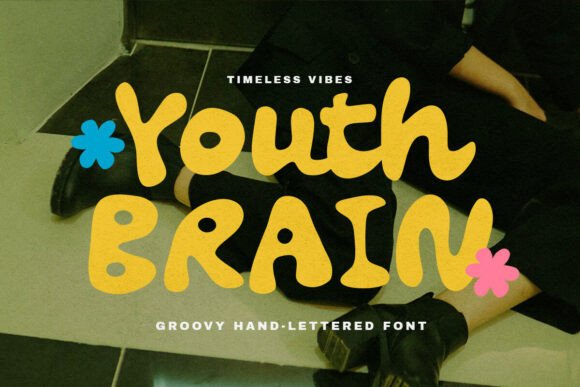 Youth Brain Font for Creative Branding Projects